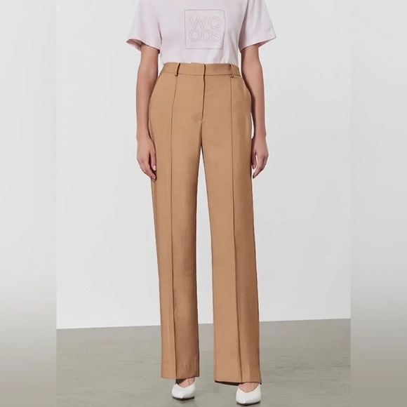NEW viktoria and woods bramwell pant in almond - Picture 1 of 16